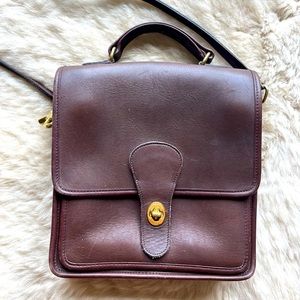 Vintage Coach Station bag